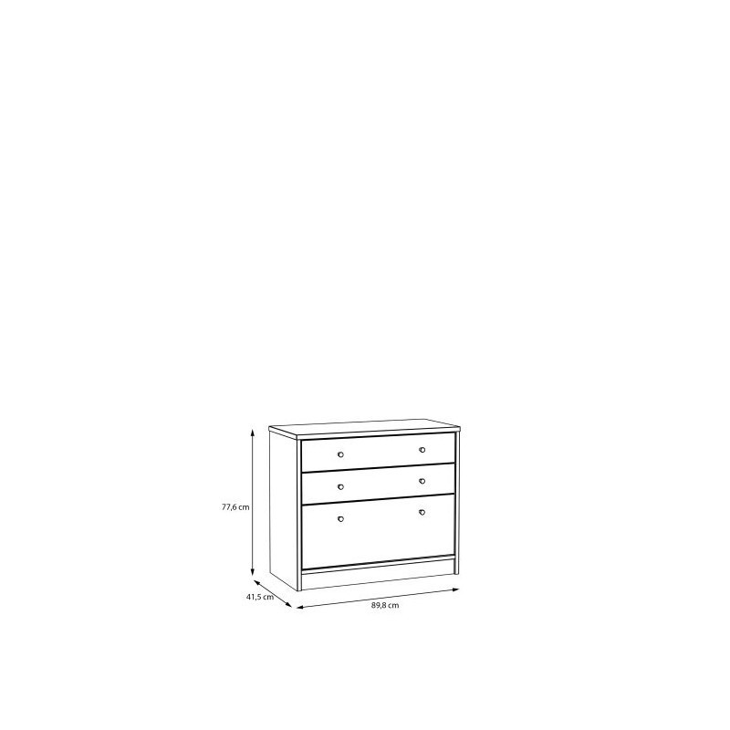 Komoda BADERNA WQNK215-M715 Forte