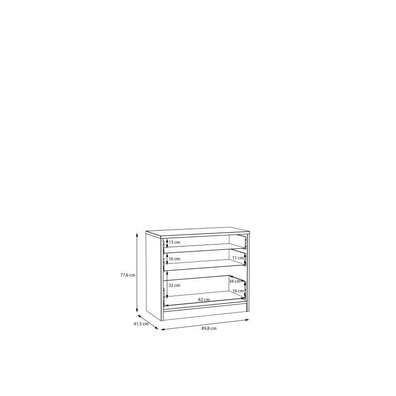 Komoda BADERNA WQNK215-M715 Forte