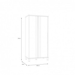 Szafa ubraniowa HAYATO HYTS821-M215 Forte