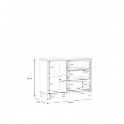 Komoda HAYATO HYTK221-M215 Forte