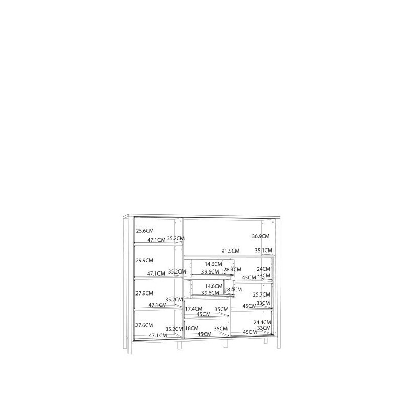 Szafka JYTANA JTNR332L-M635 Forte