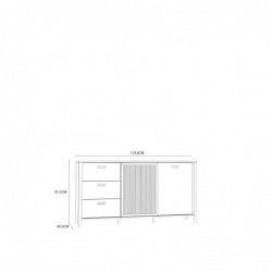 Komoda JYTANA JTNK233R-M635 Forte