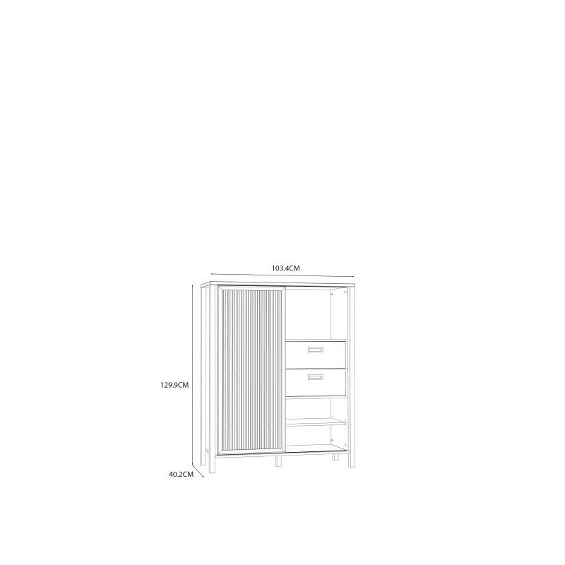 Szafka JYTANA JTNR323L-M635 Forte