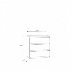 Komoda CHELSEA CHLK23-D78 Forte