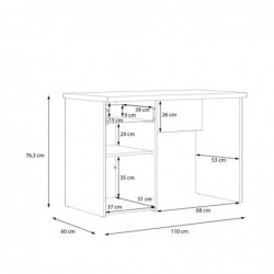 Biurko JAMARO WNB935-C804 Forte