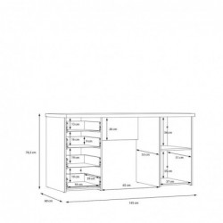 Biurko NET106 MT926-C264 Forte