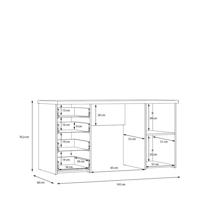 Biurko NET106 MT926-N09 Forte