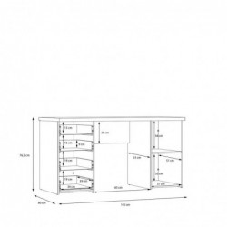 Biurko NET106 MT926-Q36 Forte