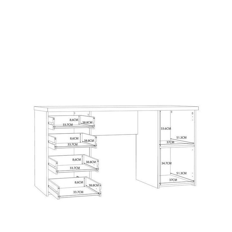 Biurko NET106 MT926-C943 Forte