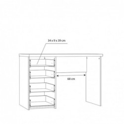 Biurko NET106 MT935-D41 Forte