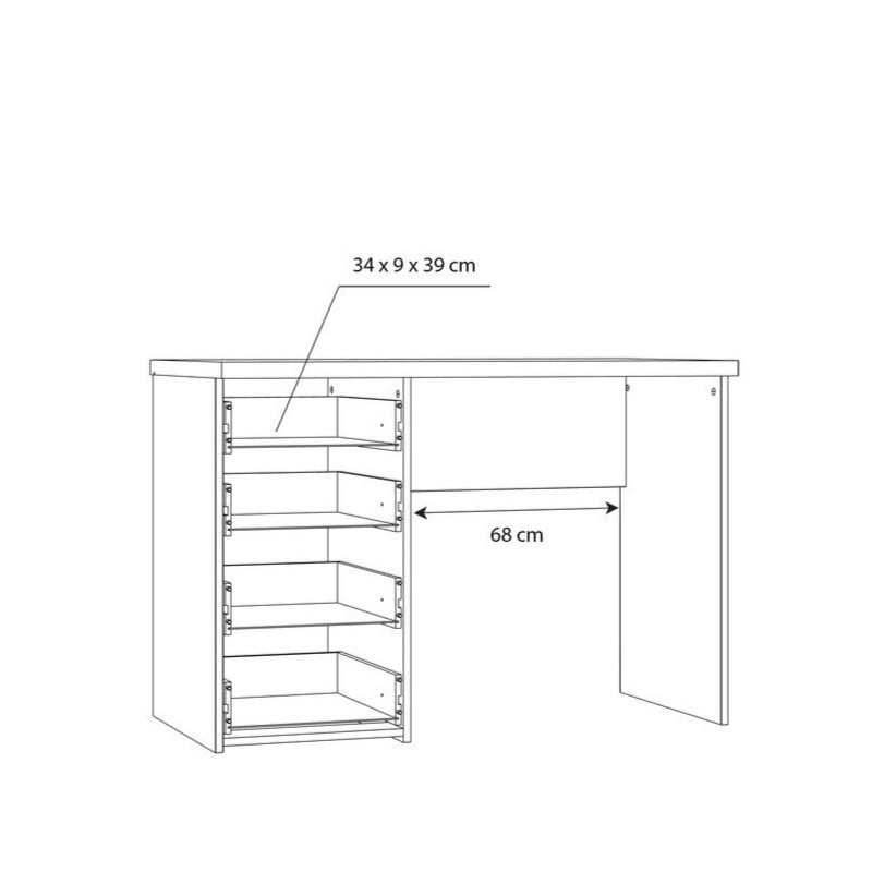 Biurko NET106 MT935-Z12M Forte