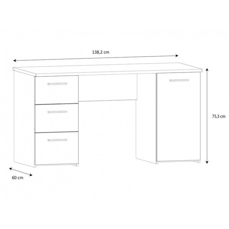 Biurko NET106 MT311-120 Forte