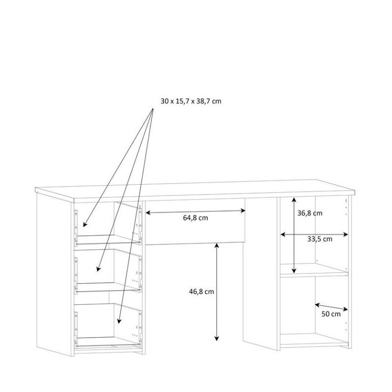 Biurko NET106 MT311-120 Forte