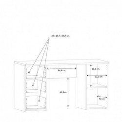 Biurko NET106 MT311-Q36 Forte