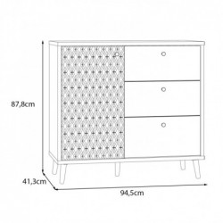 Komoda L AKSANA  AKNK221L-M992 Forte