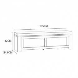 Ławeczka tapicerowana CHISBURY  BHLD011-M482 Forte