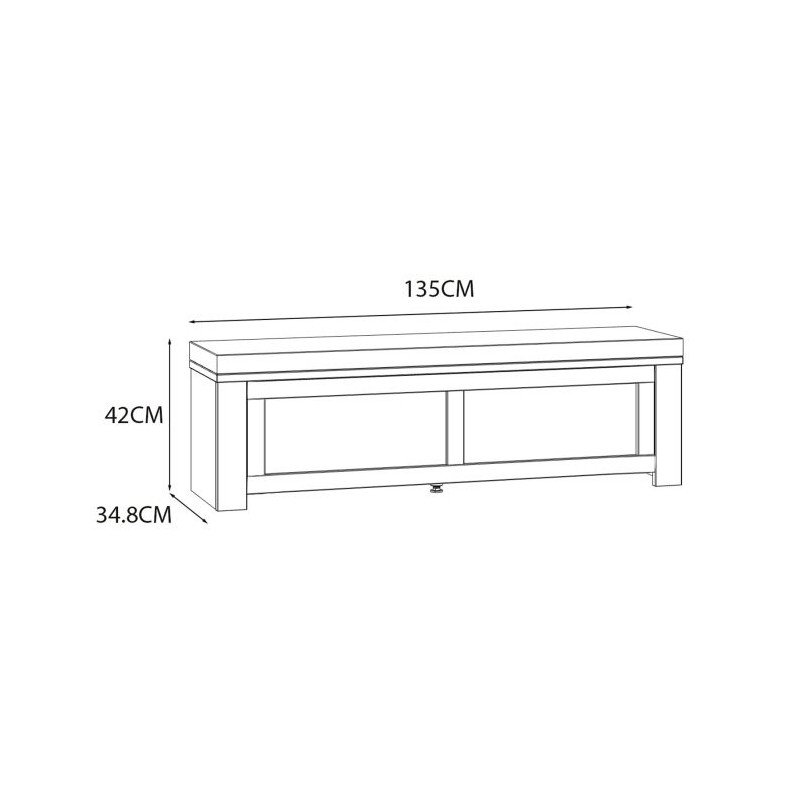 Ławeczka tapicerowana CHISBURY  BHLD011-M482 Forte