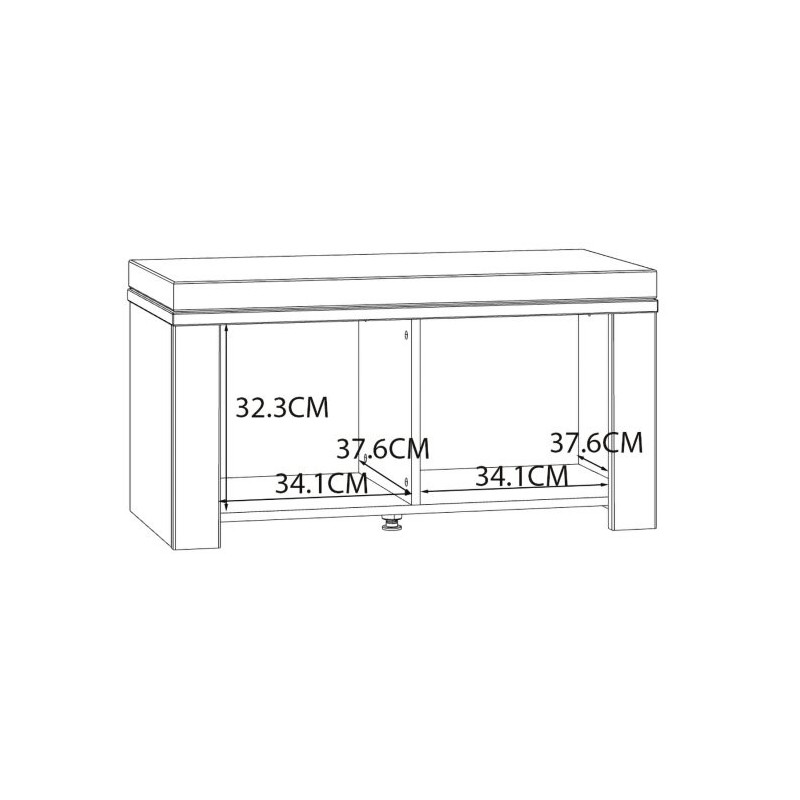 Ławeczka tapicerowana CHISBURY  BHLD021-M482 Forte