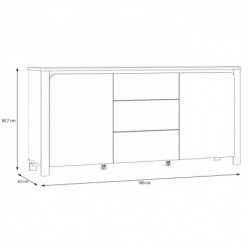 Komoda SELFOSS  SFXK233-M965 Forte