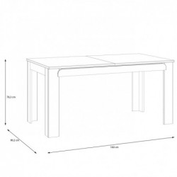 Stół rozkładany SELFOSS  TBLT7102-M965 Forte