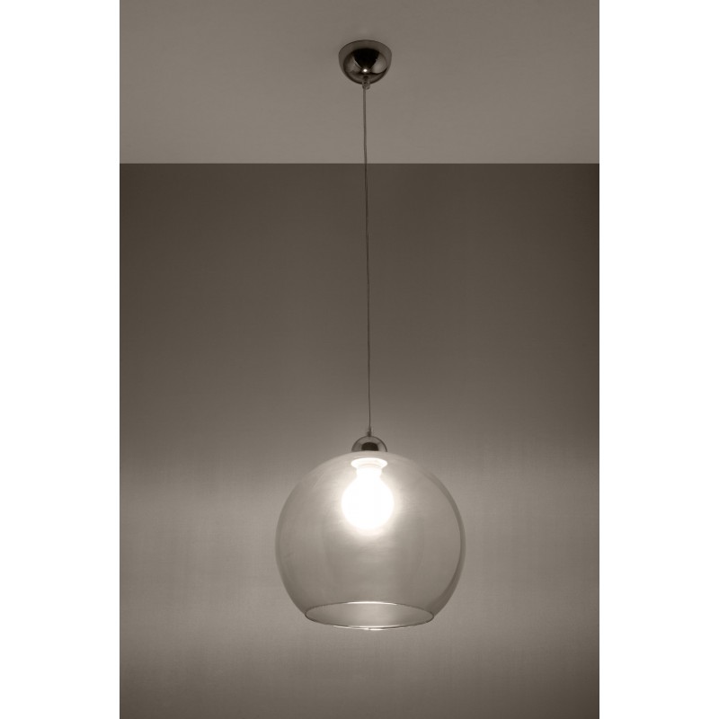  Lampa Wisząca BALL Transparentny