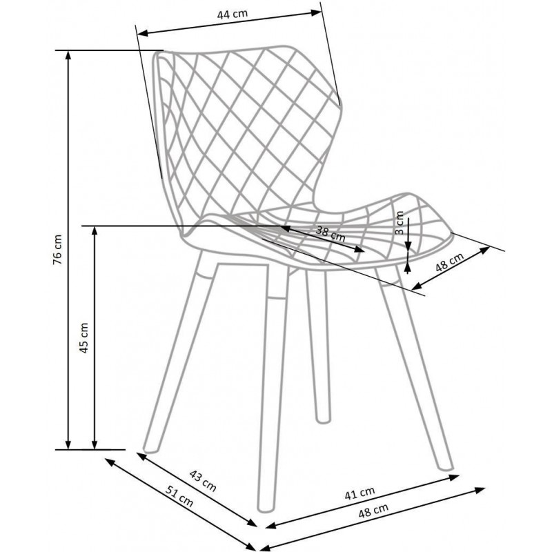 Krzesło K277 Halmar