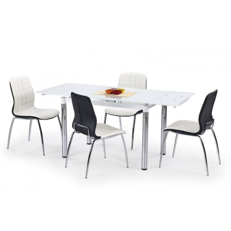 Stół rozkładany L31 biały/chrom Halmar