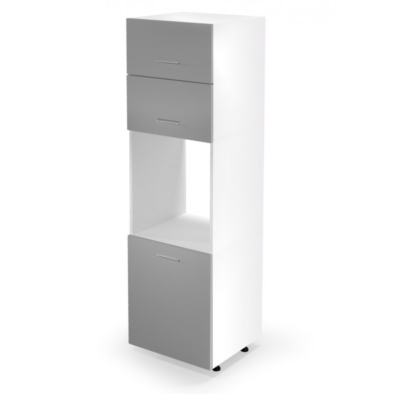 VENTO DP-60/214 szafka dolna wysoka front: jasny popiel