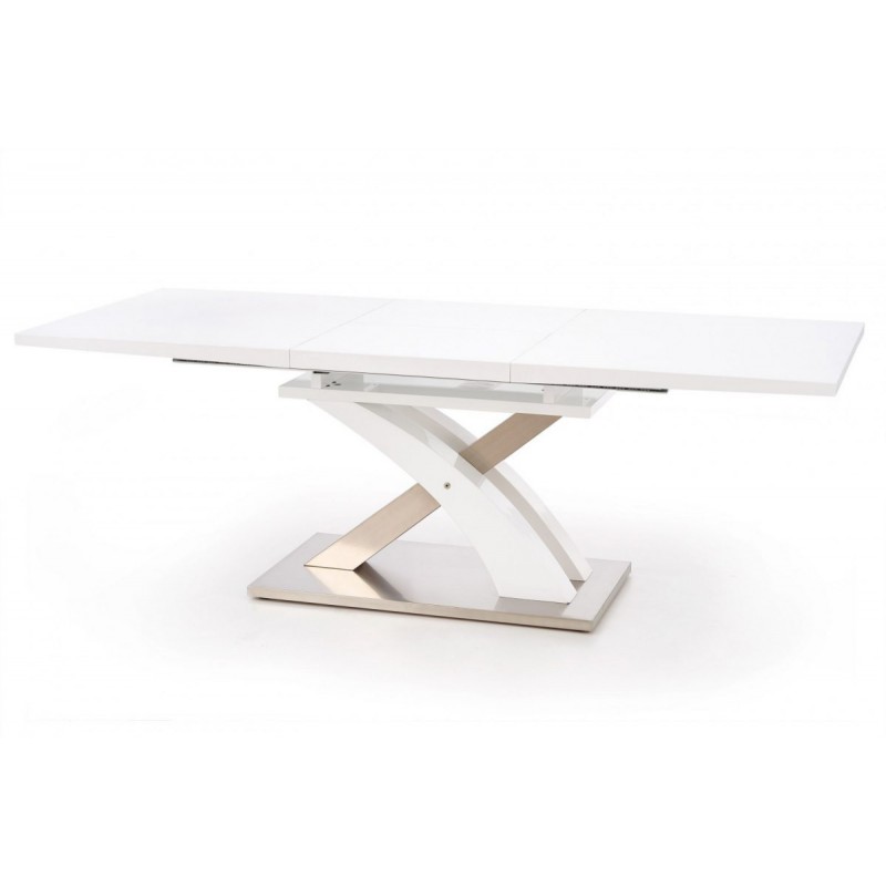Stół rozkładany SANDOR biały Halmar