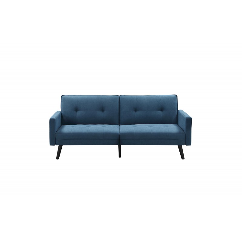 CORNER sofa rozkładana z funkcją narożnika niebieska CORNER sofa rozkładana z funkcją narożnika niebieska