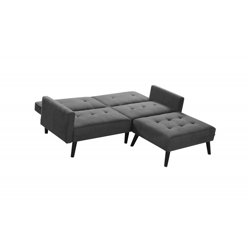 CORNER sofa rozkładana z funkcją narożnika popiel CORNER sofa rozkładana z funkcją narożnika popiel