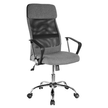 Fotel biurowy szary QZY-2502