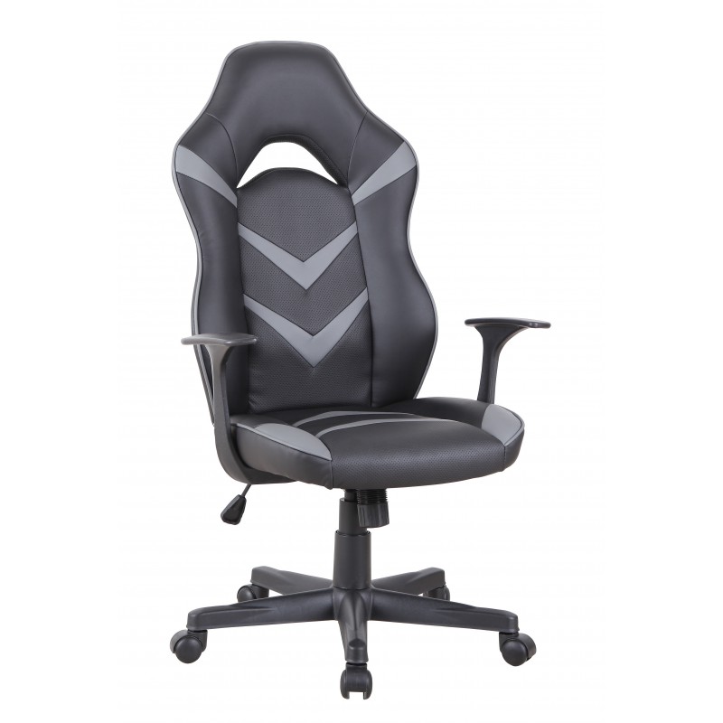 Krzesło obrotowe czarny/szary CX-1266M