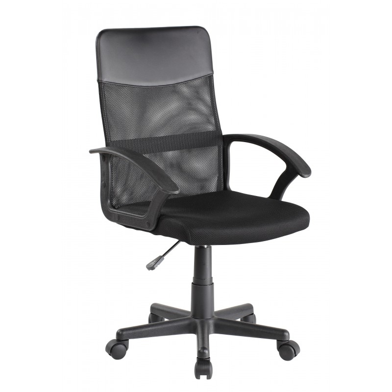 Krzesło obrotowe czarne QZY-68