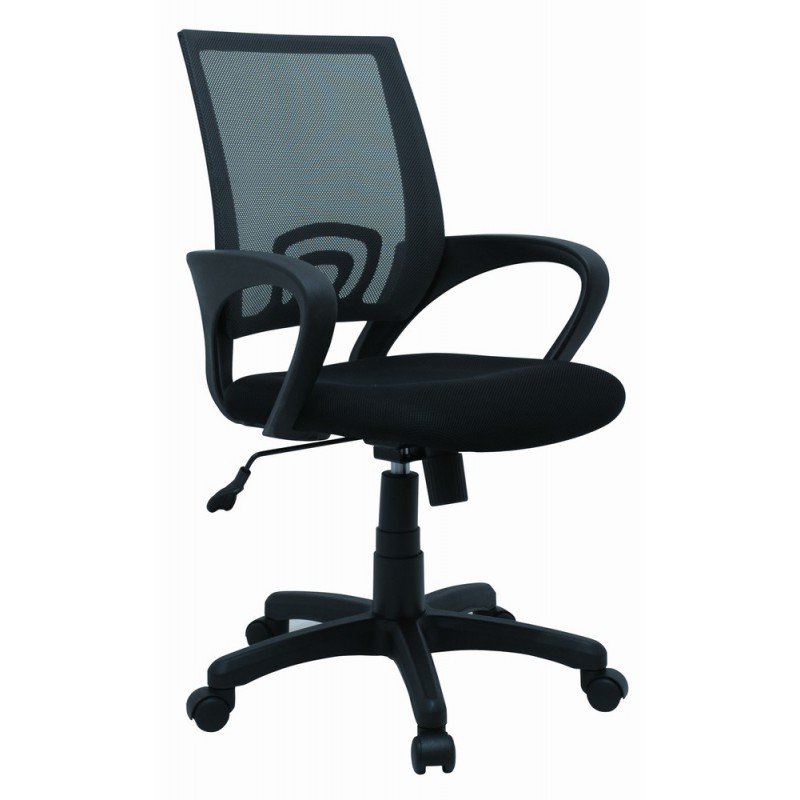 Fotel biurowy czarny QZY-1121