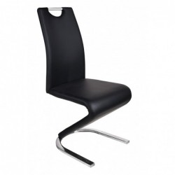 Krzesło czarny DC2-F2