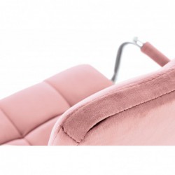 GONZO 4 fotel młodzieżowy różowy velvet