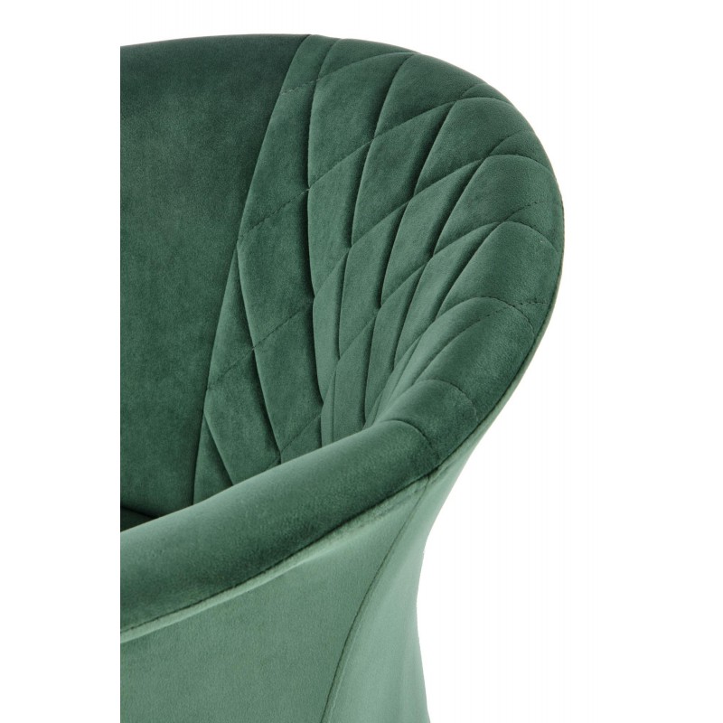 K421 krzesło ciemny zielony