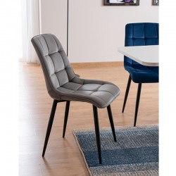 Krzesło tapicerowane CHIC MATT Velvet Signal
