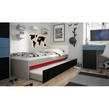 Biurko Laser TYP LASB01 BIURKO 1D-2S Wójcik