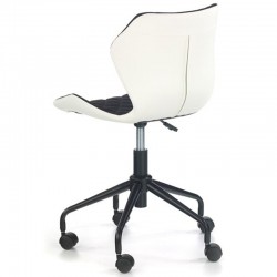 Krzesło obrotowe MATRIX białe plecy Halmar