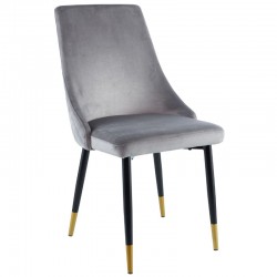 Krzesło tapicerowane velvet GRS-031