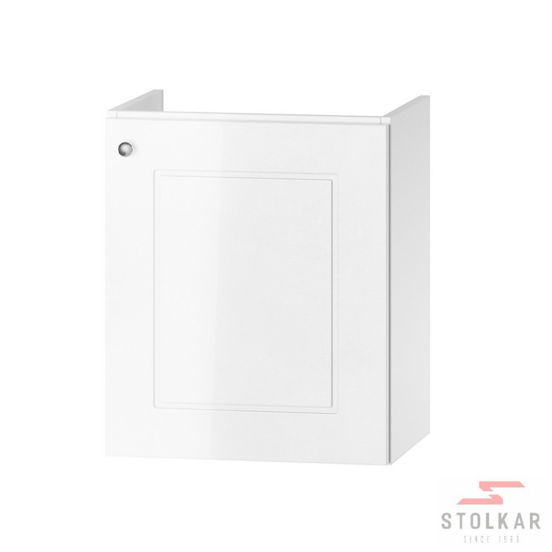 Szafka łazienkowa dolna VERONA BIAŁY POŁYSK/BI DUM VEA 49 P/L Szafka łazienkowa dolna VERONA BIAŁY POŁYSK/BI DUM VEA 49 P/L