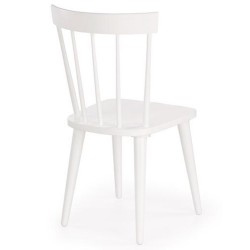 Krzesło kuchenne BARKLEY białe Halmar