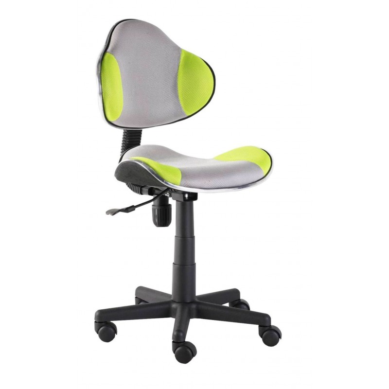 Krzesło obrotowe szare QZY-G2B