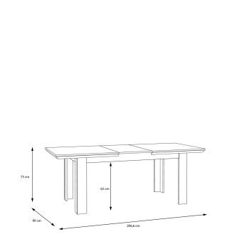 Stół CORTELLA EPLT401-S24 Forte