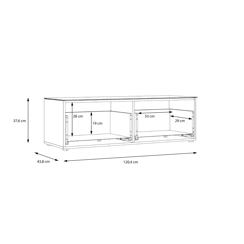 Szafka RTV TACJUS TXCT111-C605 Forte
