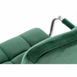 Fotel obrotowy GONZO 4 ciemny zielony velvet Halmar