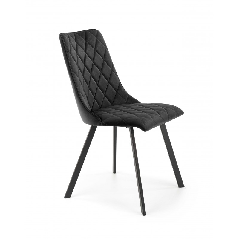 Krzesło metalowe K450 czarny Halmar