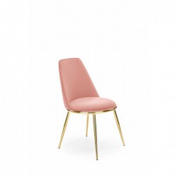 Krzesło metalowe K460 różowy Halmar